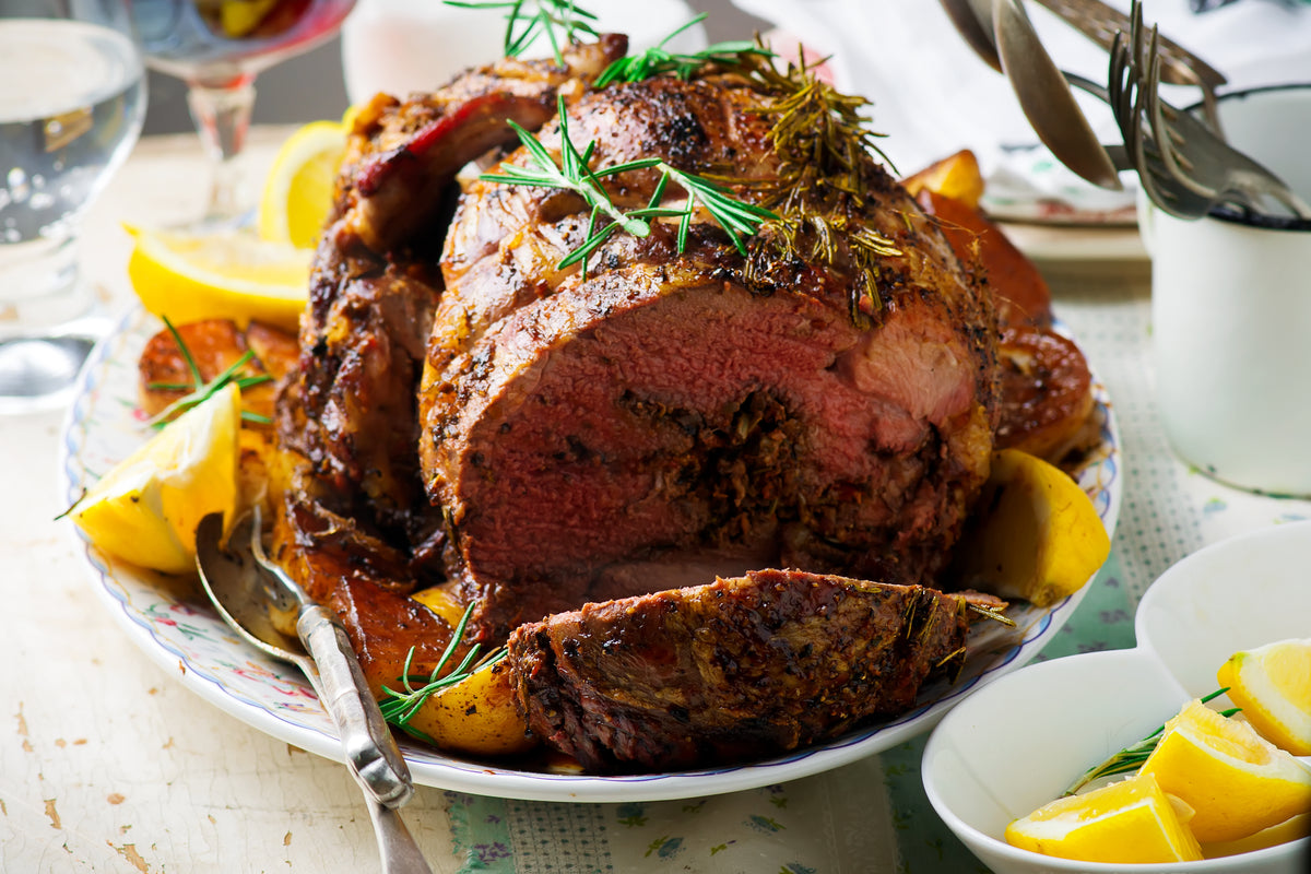 Boneless Lamb Shoulder (netted) - Tender & Flavourful Nz Lamb 