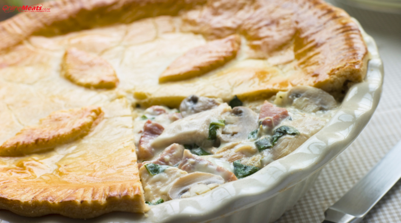 Savour the Flavour: Creamy Chicken & Mushroom Pie