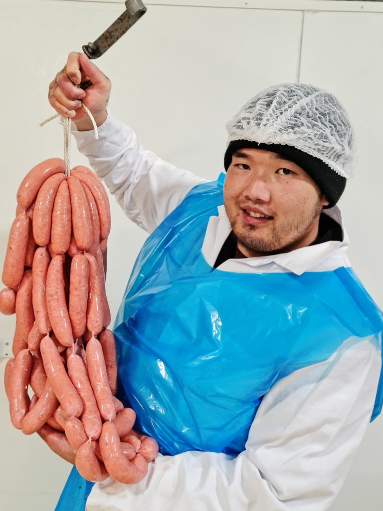 Meet ' Sing' our In-house Sausage Maker