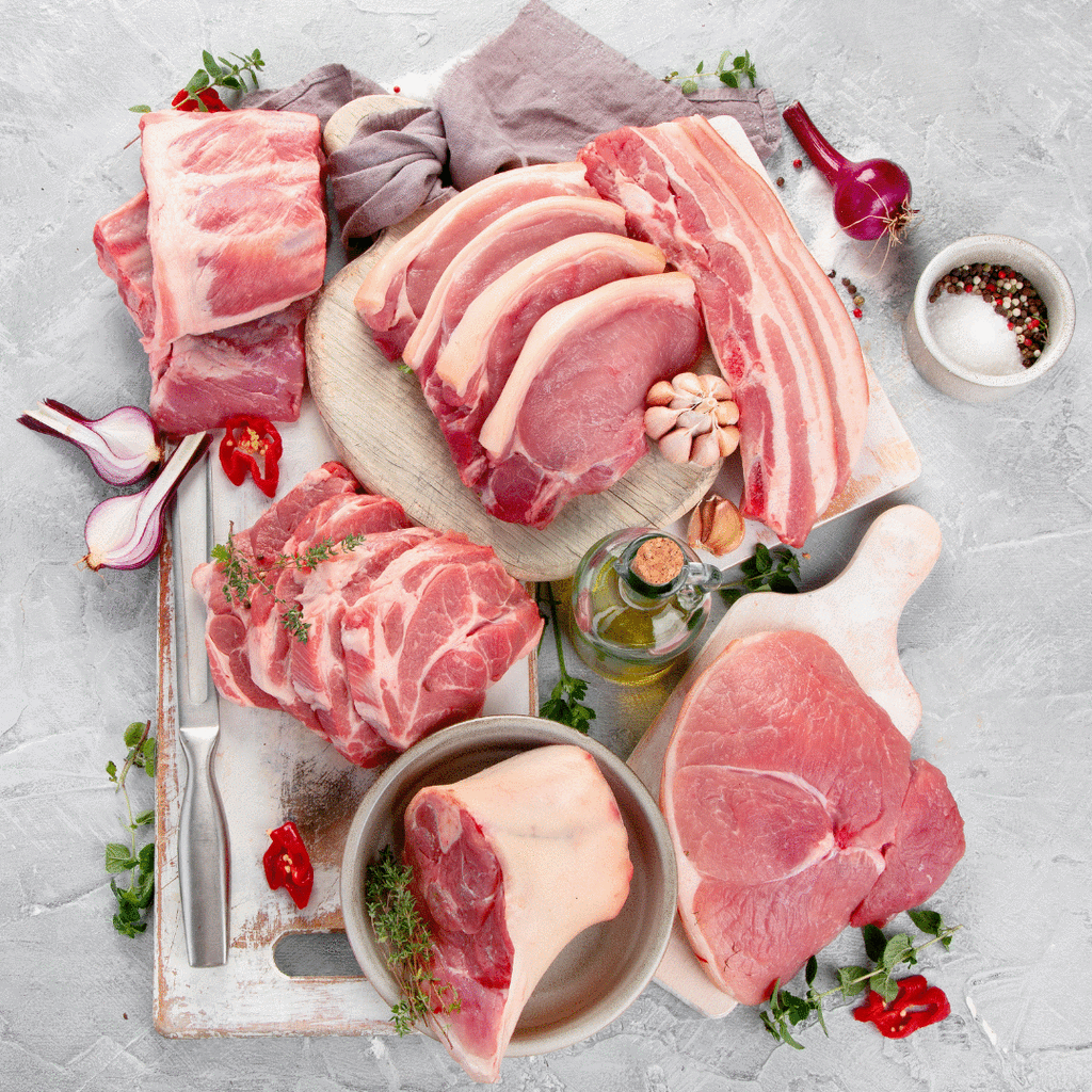 Selection of Pork Cuts