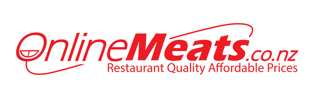 Logo of OnlineMeats.co.nz with red text on a white background