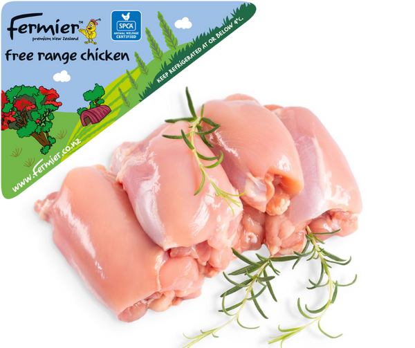 Fermier™ Free Range Chicken Thighs Skinless Boneless 500g Online